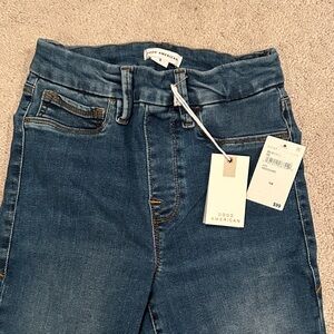 Good American Women's Power Stretch Pull-on Skinny Jeans